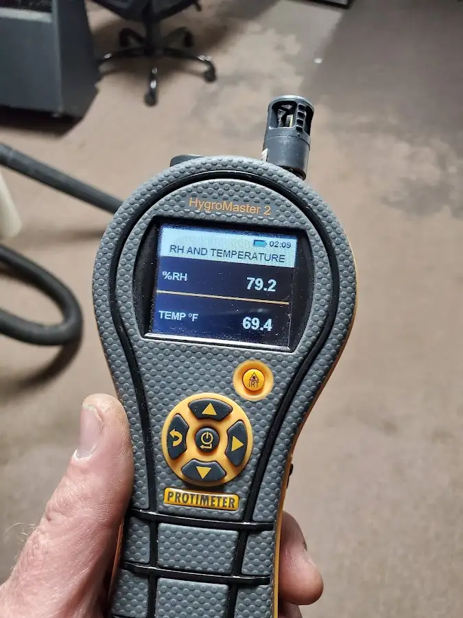 Moisture meter humidity assessment for Fire & Smoke Damage Restoration in Breaux Bridge